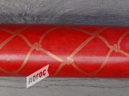Сетка № 52, фиброузная оболочка Visko Teepak, цвет red