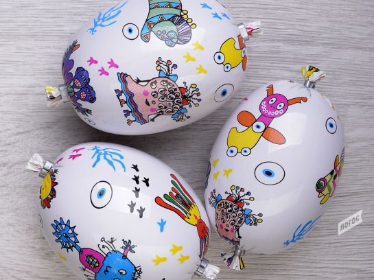 Маркировка с детскими рисунками
